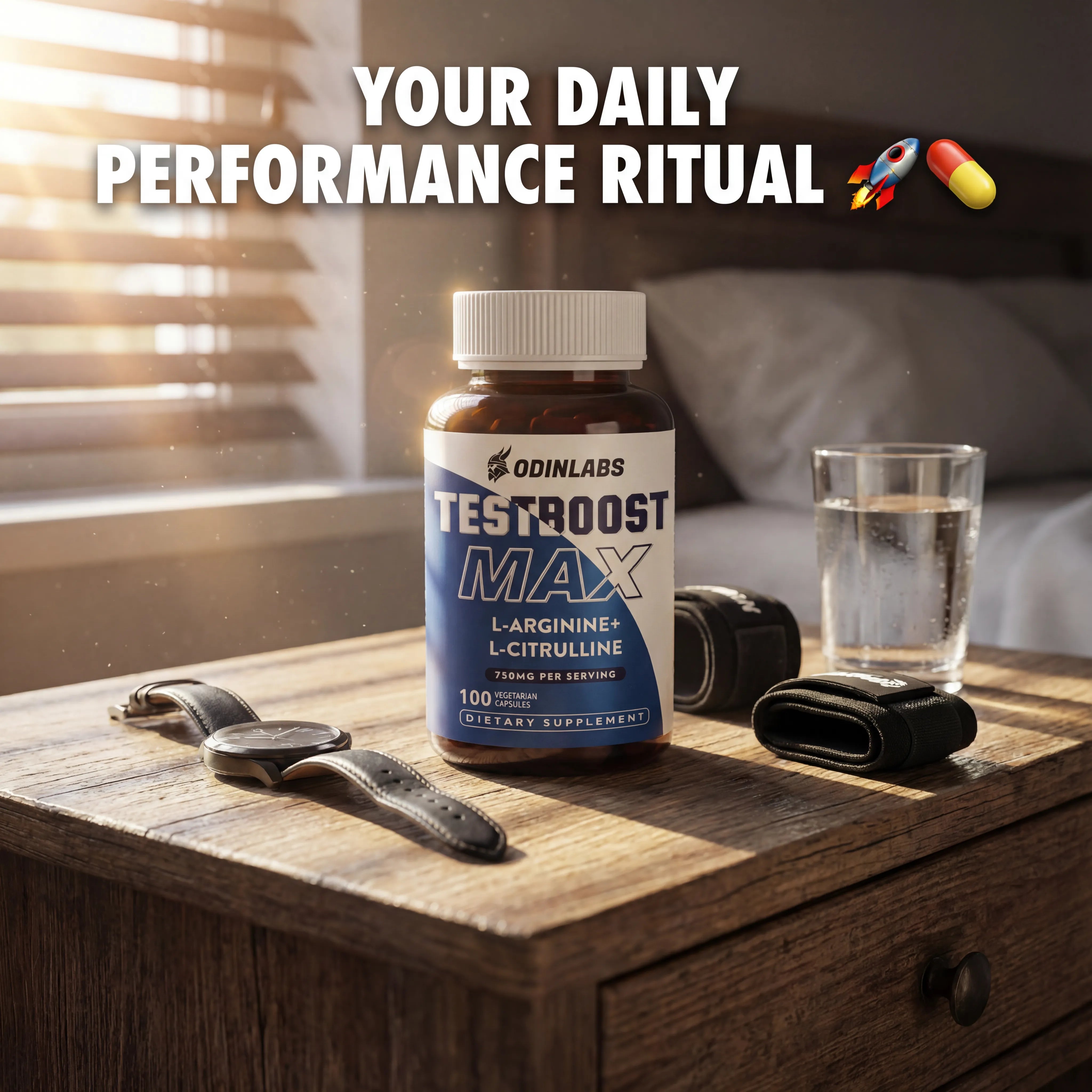 OdinLabs® | TestBoost Max — Men’s Vitality Capsules